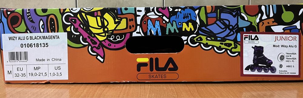 Patine / Role FILA Wizy Alu 32-35