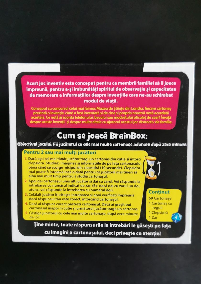 Joc Brainbox Inventii