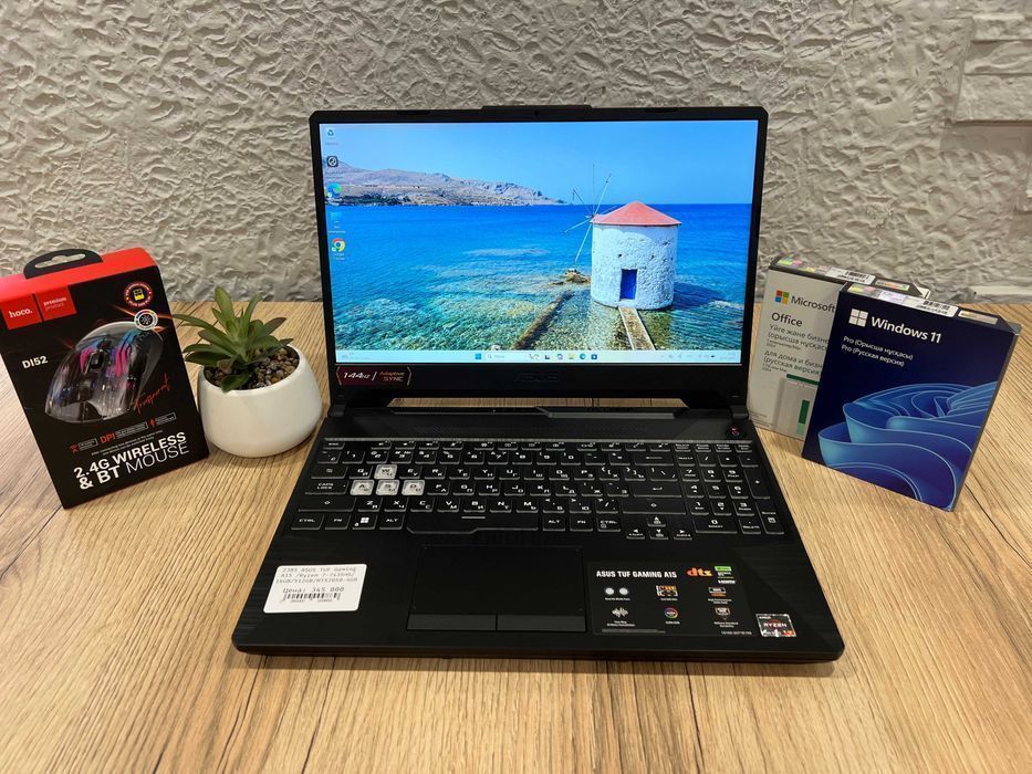 Игровой ноутбук ASUS TUF Gaming A15 /Ryzen 7-7435HS/16GB/RTX2050 D1