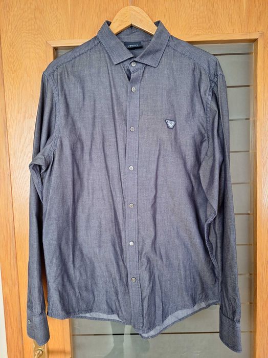 Мъжки ризи Armani jeans, размер XXL  и 3XL. Идеален вид!