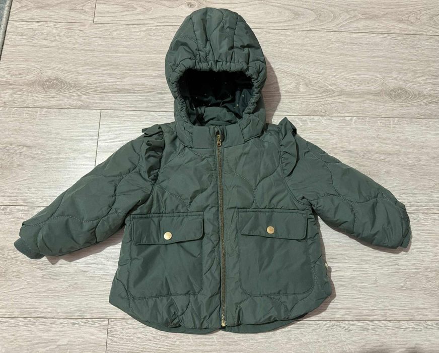 Зимно яке, момиче 86см., Отлично/Ново