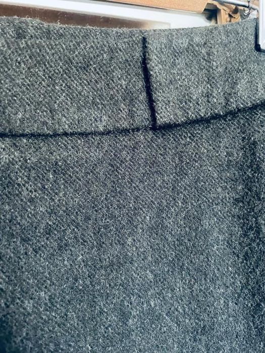 Елегантен панталон с вълна и ангора Max Mara