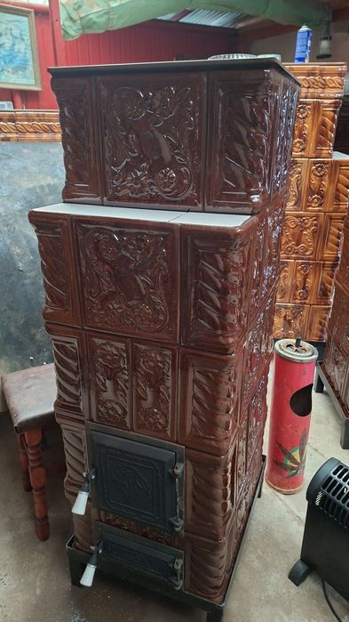 Soba teracota mobila Prahova București If AG BV Ialomita Bz pe suport