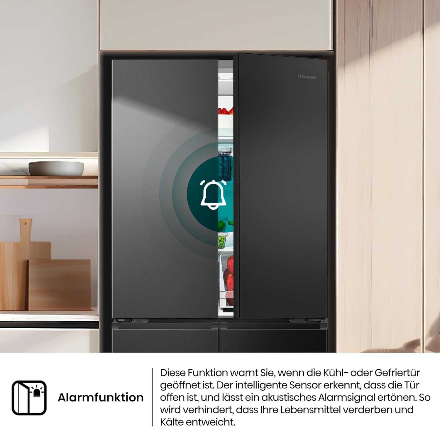 Френски хладилник HISENSE RQ5P470SAFD