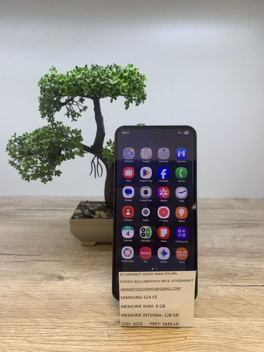 Samsung S24 FE impecabil