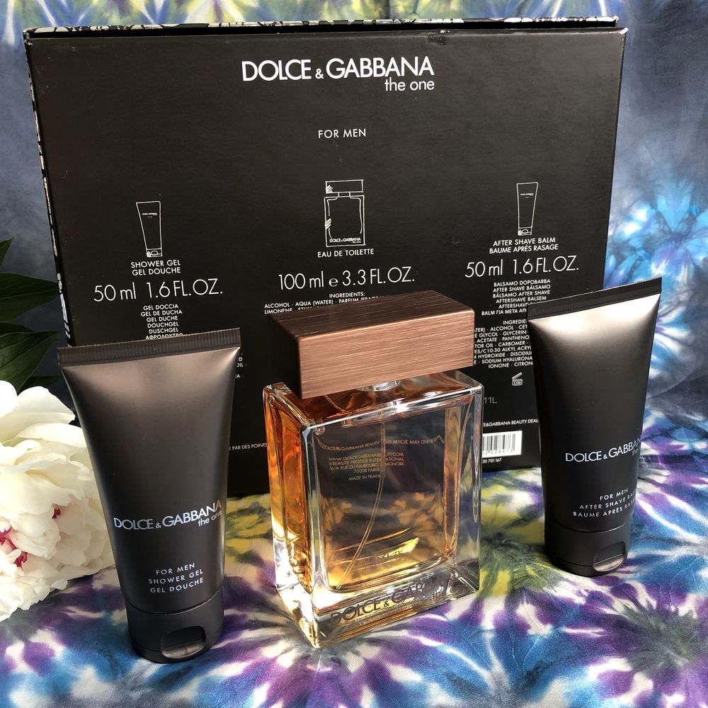 Parfum Set Dolce & Gabbana, The One, Barbati: EDT, 100 ml + Balsam