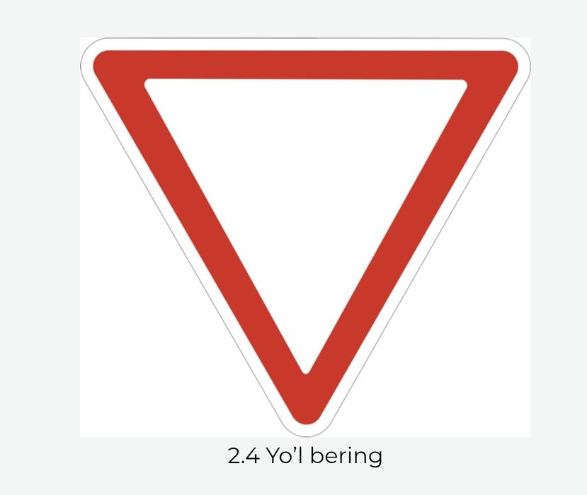 Yo'l belgilari yasaymiz