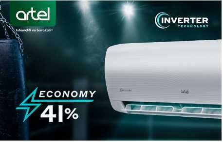 Кондиционер ARTEL 12 Shahrisabz INVERTER WI-FI низкая цена+Доставка!!