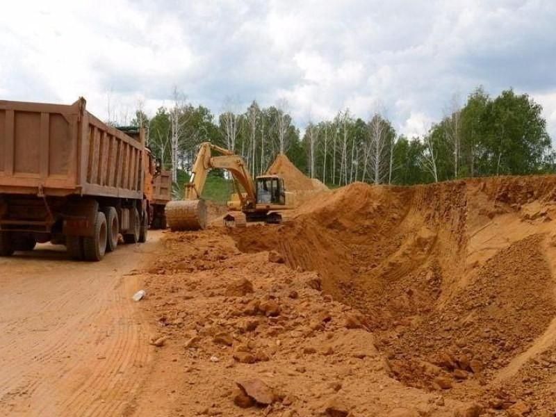 Доставка песка щебня глины отсев