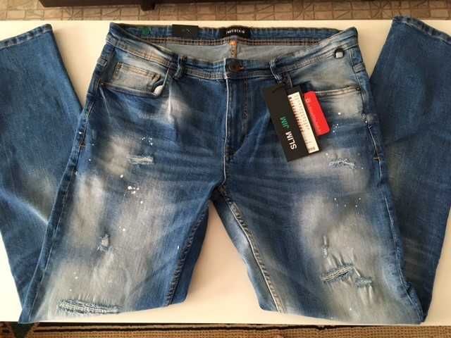 Брюки джинсовые мужские W36L32 (50-52, рост 170-186) от NewYorker