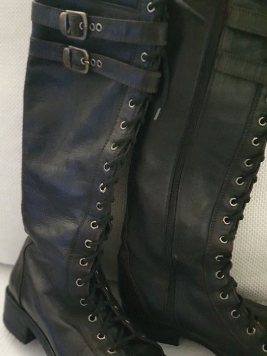 Ботуши естествена кожа  ,български NAVI .