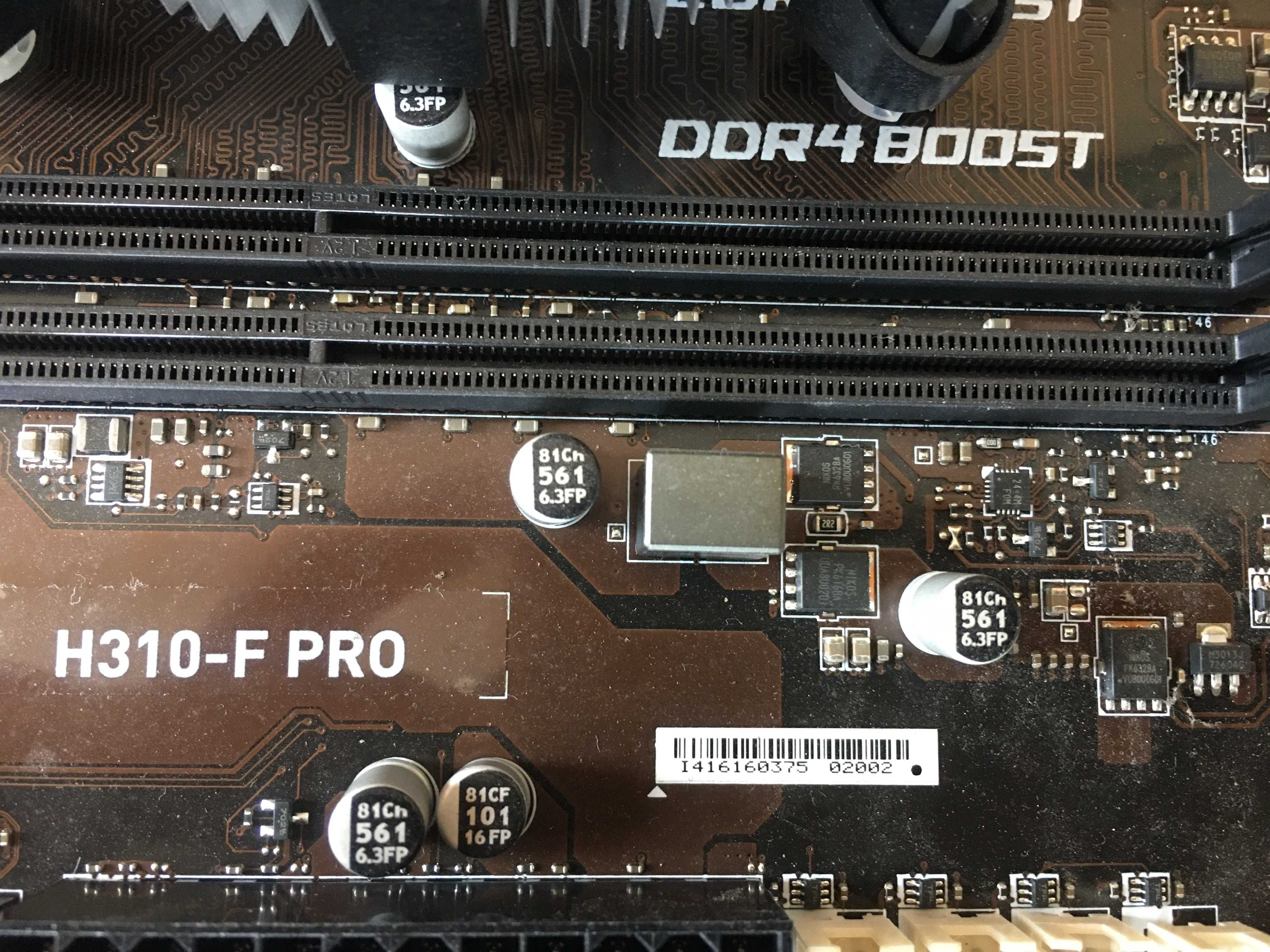 Дънна платка MSI H310-F Pro #Мainboard
