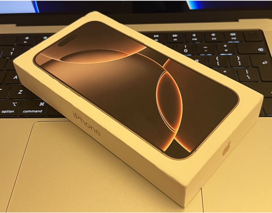 iPhone 16 PRO 1TB 5G NOU SIGILAT ! SiM ! Desert Titanium Gold 512