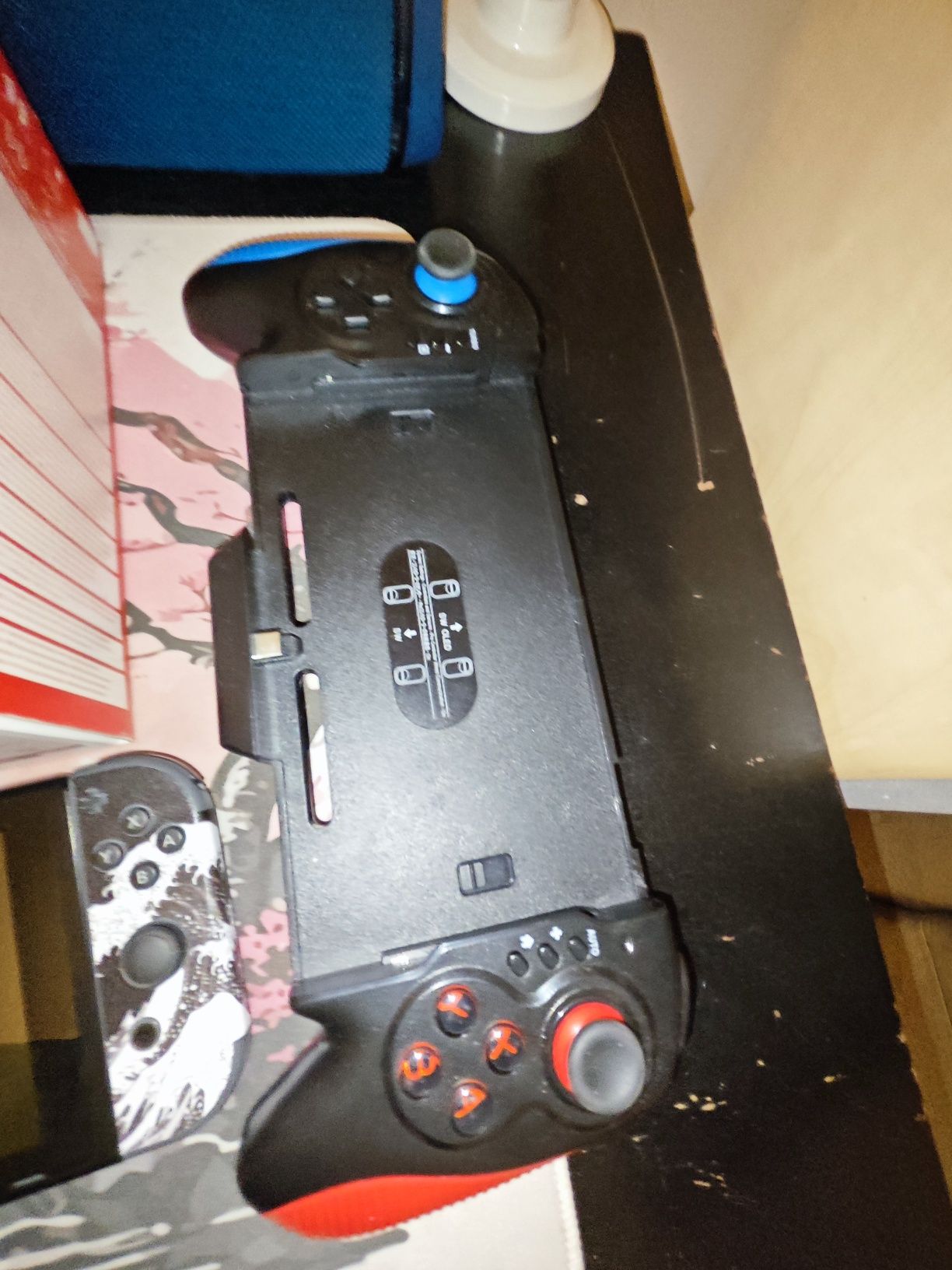 nintendo switch с аксесоари и много игри