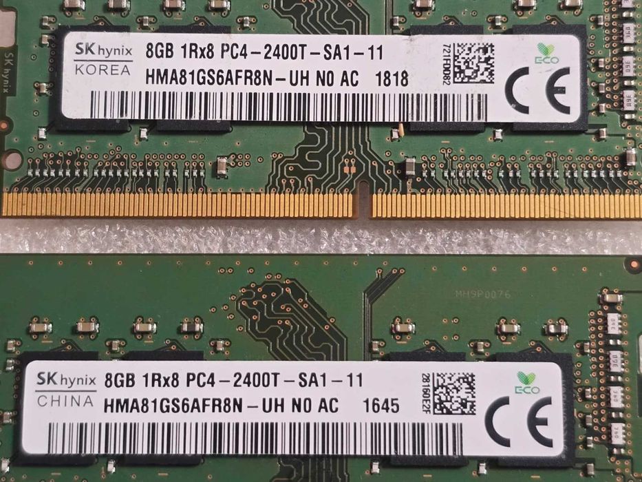 Memorie Ram laptop Hynix 8GB, DDR4, 2400MHz, PC4-2400T