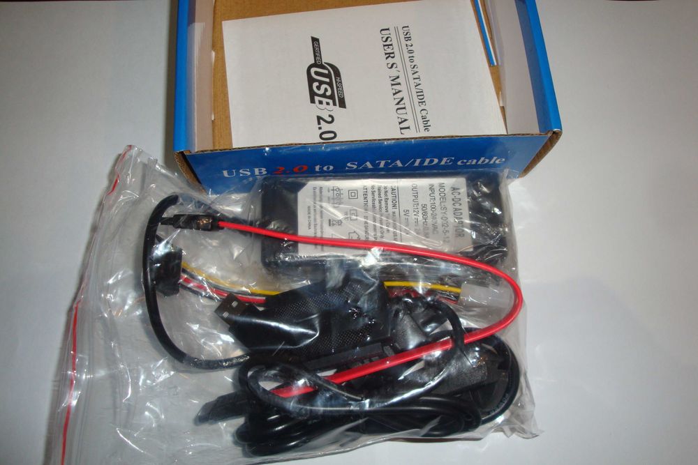 adaptor pentru recuperare date hard disk sata sau ata model vechi