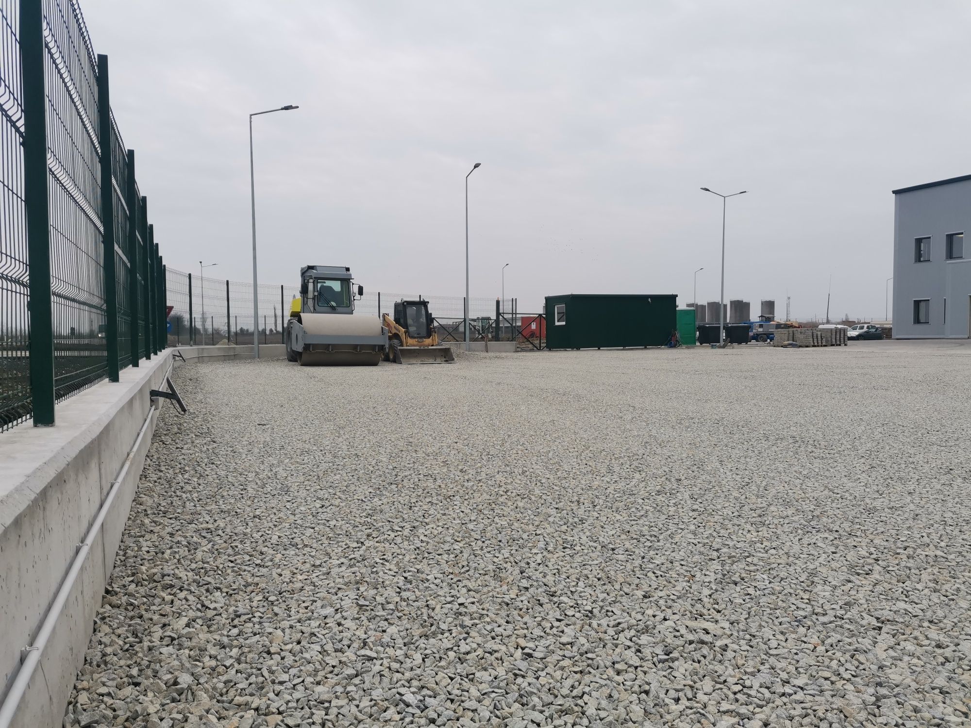 Cilindru compactor de închiriat/lucrări de compactare terasament