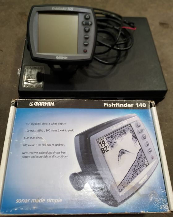 Сонар Garmin Fishfinder 140 , сонда Airmar P58