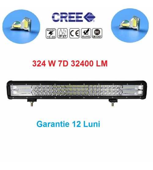 Led Bar 324w spot si flood 60 cm