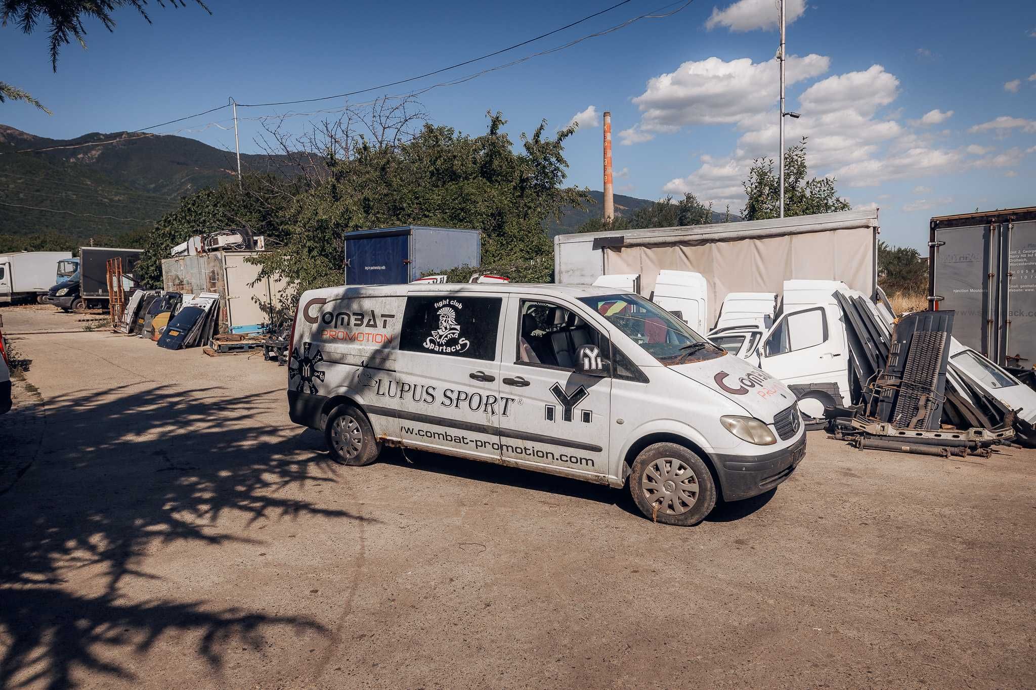 Mercedes-Benz Vito 111cdi W639 4x4 НА ЧАСТИ