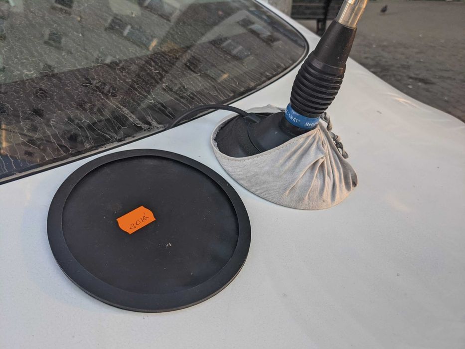 Protectie Cauciuc pentru baza magnetica Antena CB  14.5cm 17cm