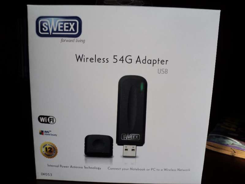 Wireless 54g Adapter Usb Sweex Lw053