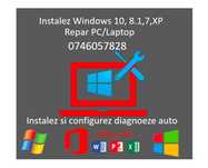 Instalare Windows 11,10,7,8,XP/Repar PC/Diagnoză auto,drivere,programe