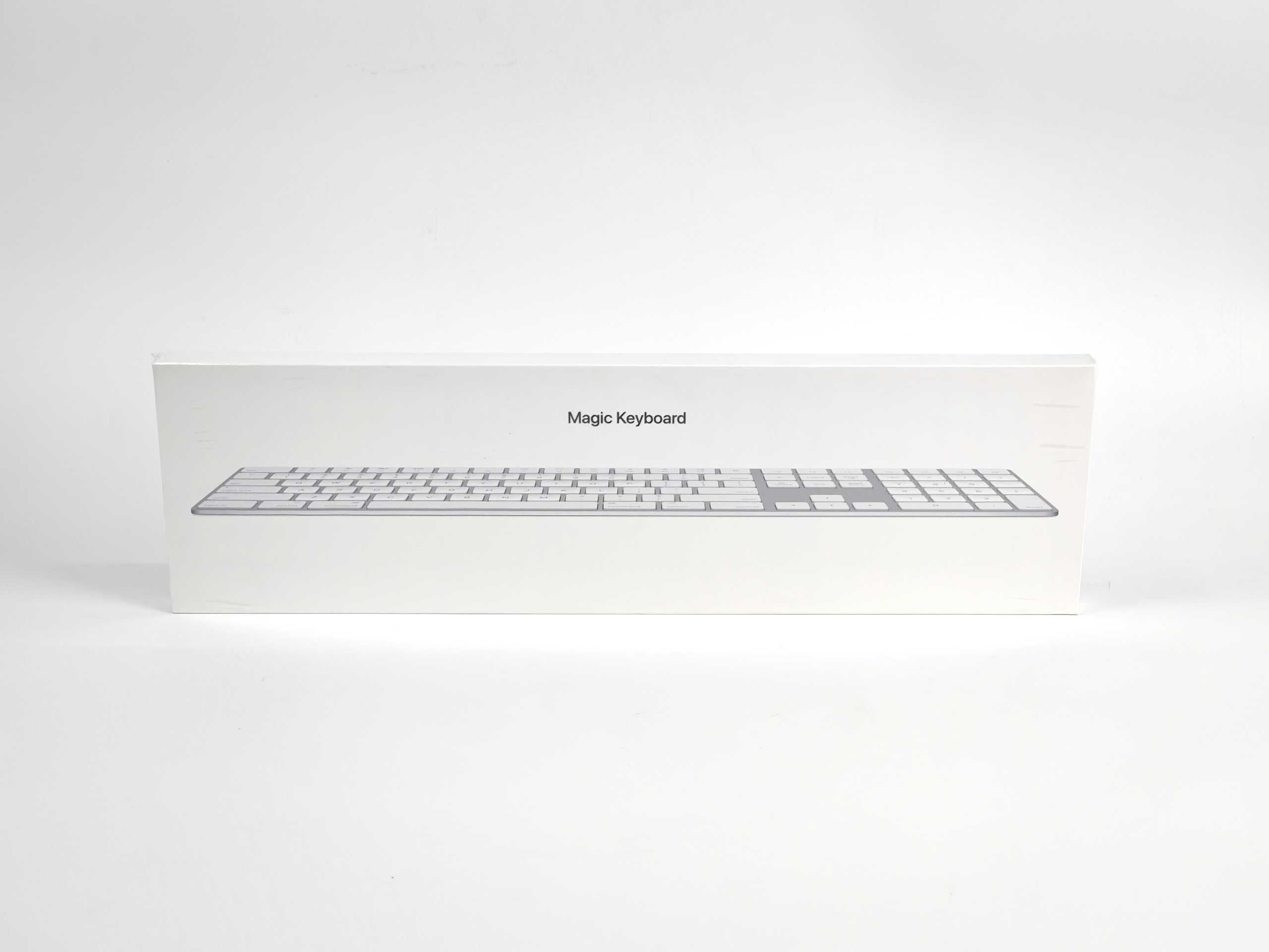Tastatura Apple Magic keyboard cu numpad (Keypad) Bluetooth INT UK Alb