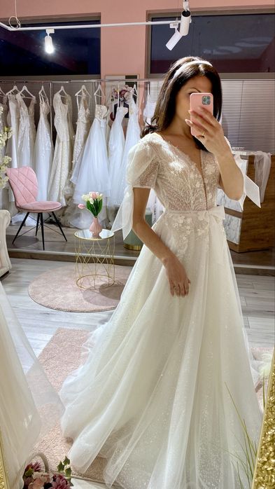 Булчинска рокля на разпродажба