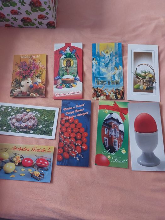 Lot felicitări pentru paste-50 bucati