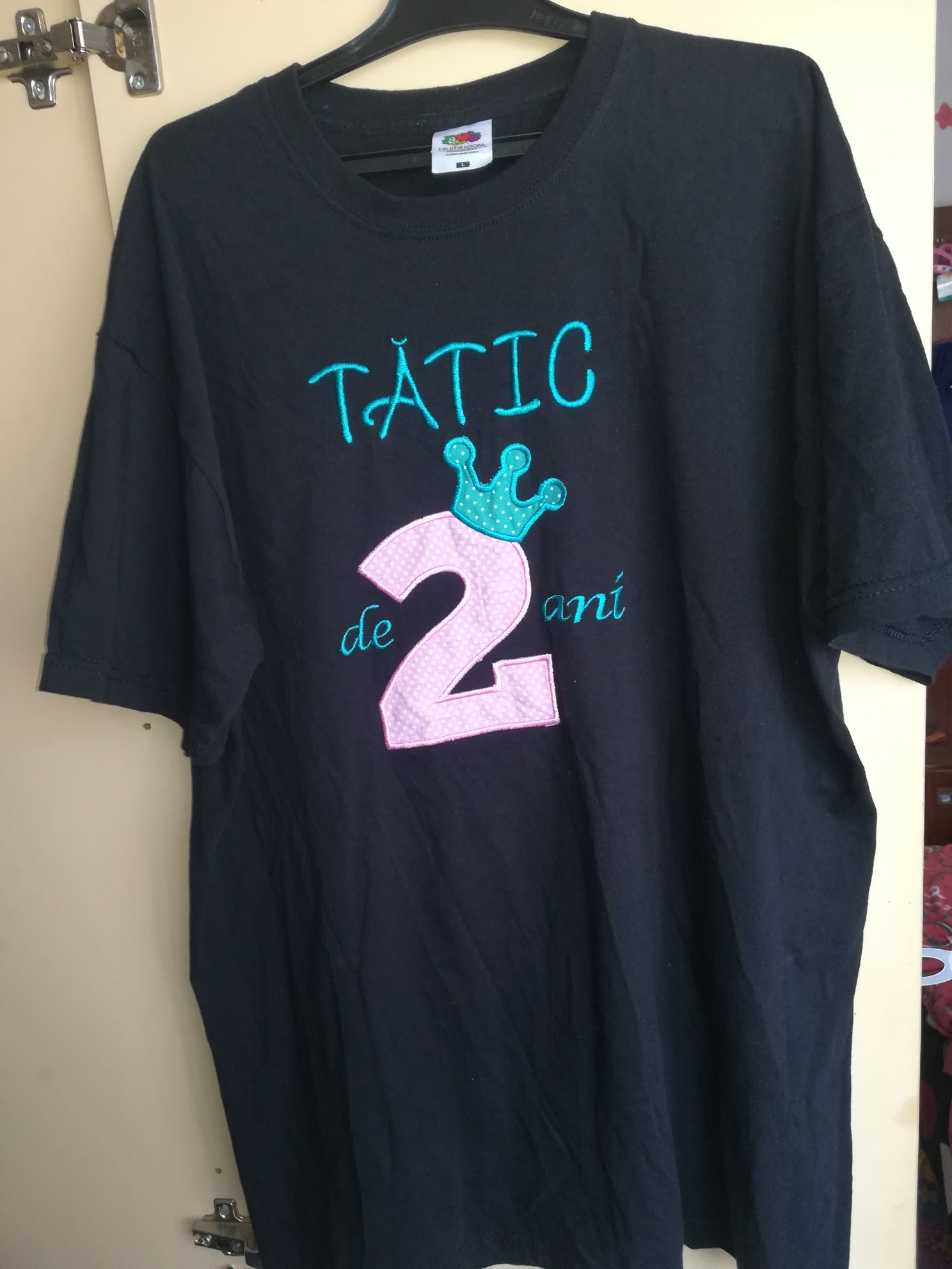 Set tricouri aniversare brodate