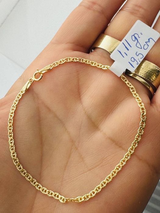 Brătara din aur unisex