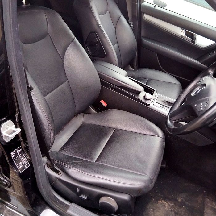 Interior PIELE complet scaune+bacheta Mercedes C-Class w204 sedan