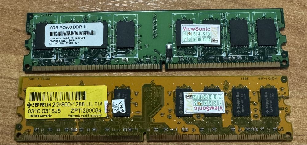 Оперативная память DDR 2 2gb 800Mhz