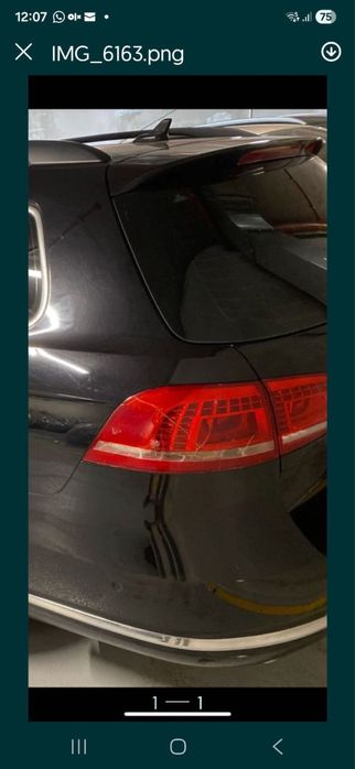 Stop stanga dreapta set stopuri led vw passat B6 break combi variant