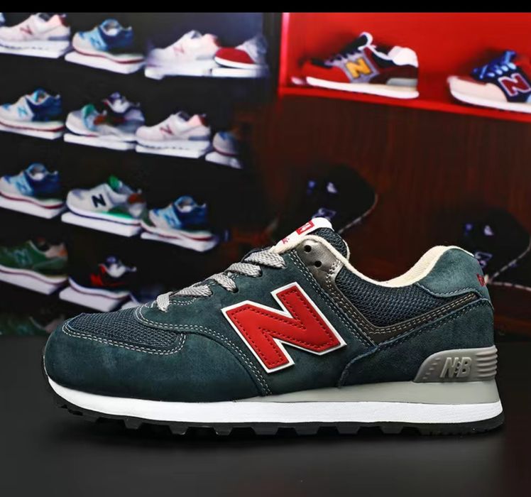 Кроссовки NB 574 модель бирюзовый цвет 42 размер