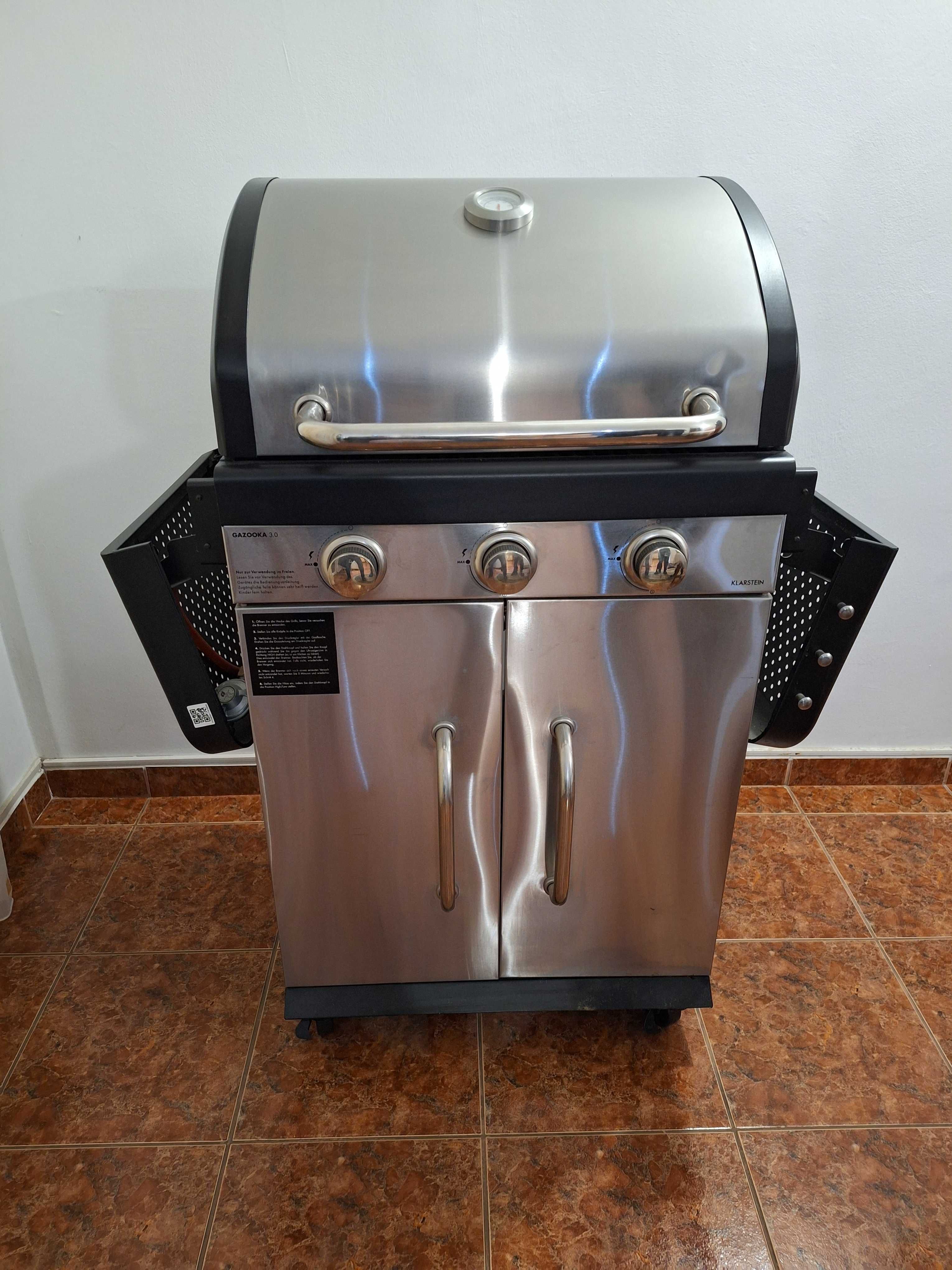 Grill Klarstein Gazooka 3.0T BBQ pe gaz