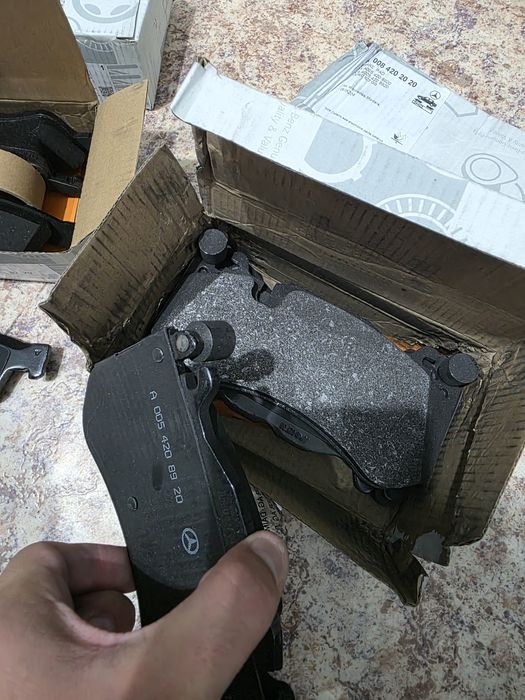 Колодки тормозные мерседес W222 S63 AMG W213 E63 AMG W218 CLS W212