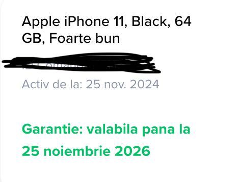 iPhone 11 in garantie