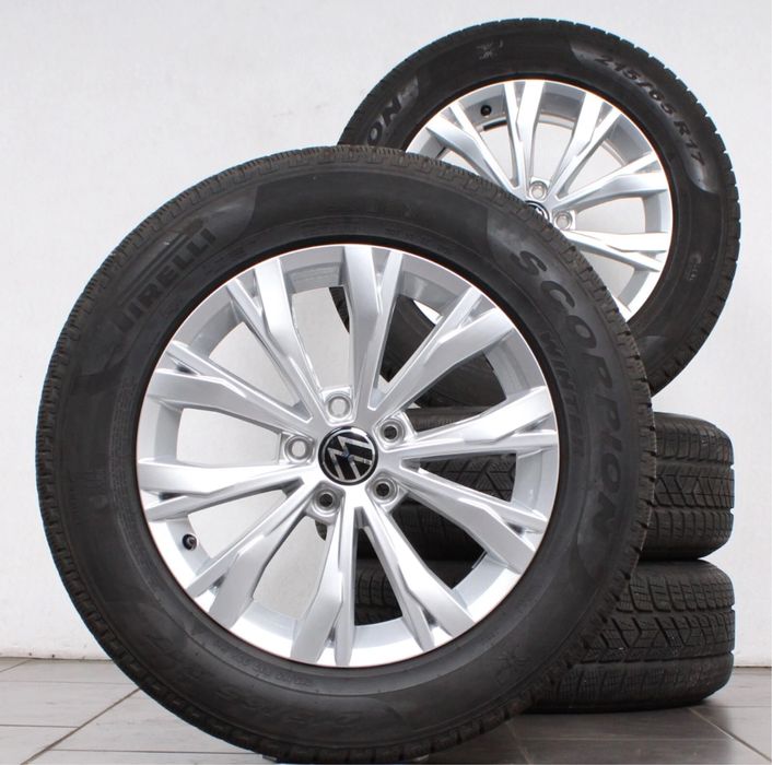 Jante Originale + Anvelope Iarna VW Tiguan 5N -215/65R17