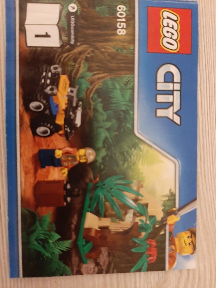 LEGO City Elicopter de marfa in jungla 60158