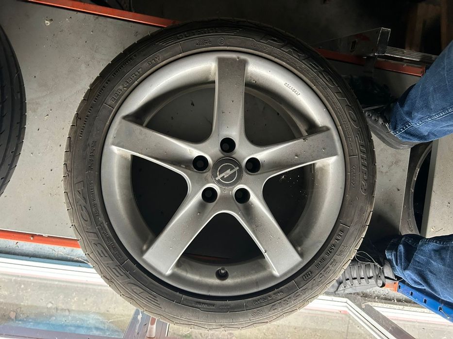 Jante 17 5x110 cauciucuri vara 225/45/17