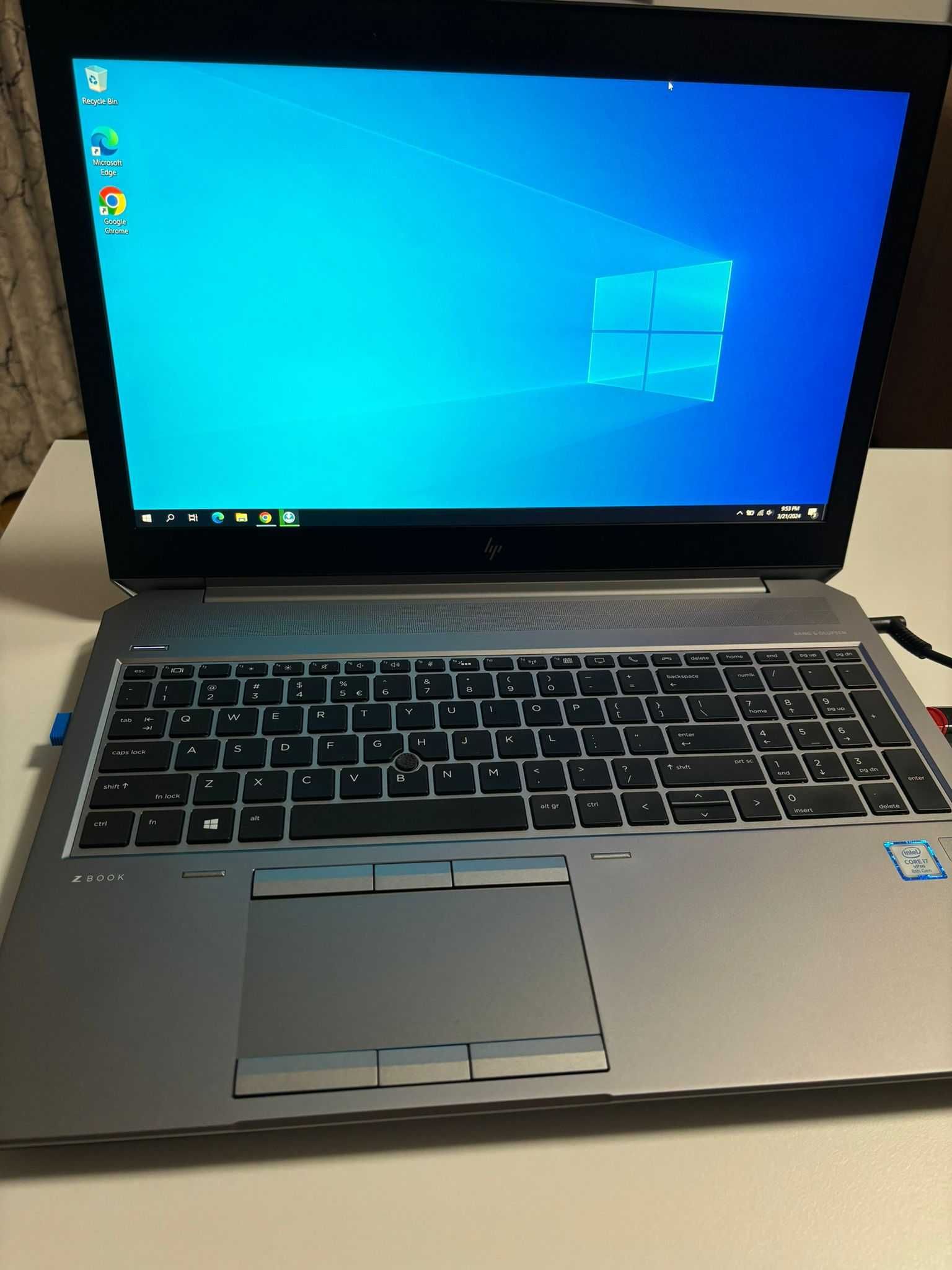 Laptop HP Mobile WorkStation ZBook 15 G5, 15.6", i7-8850H, 32 GB RAM