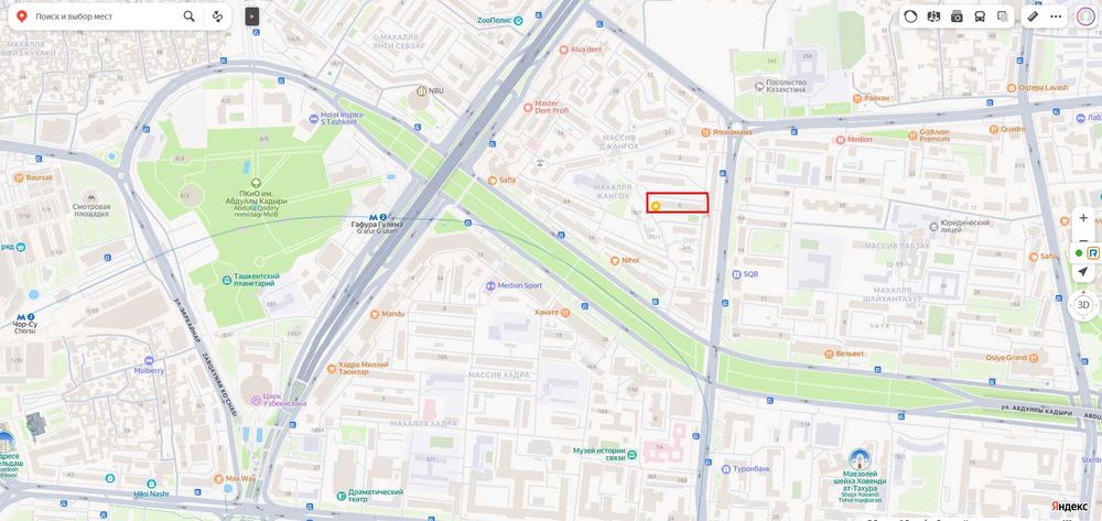 Studentlar uchun ijaraga xonadon (kvartira). Shahar markazida.