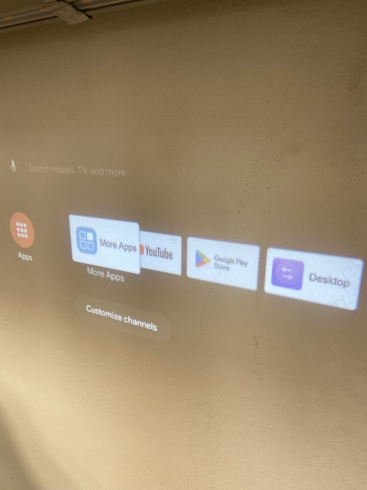Videoproiector led android wi fi