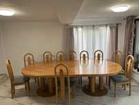 Masa si scaune de interior