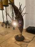 Veioza hand made vintage lemn exotic!