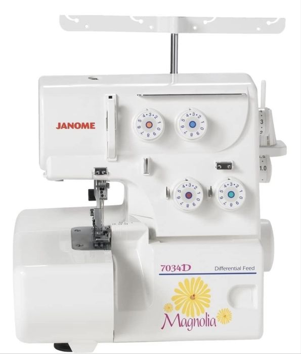 Продам оверлок janome 7034d новый