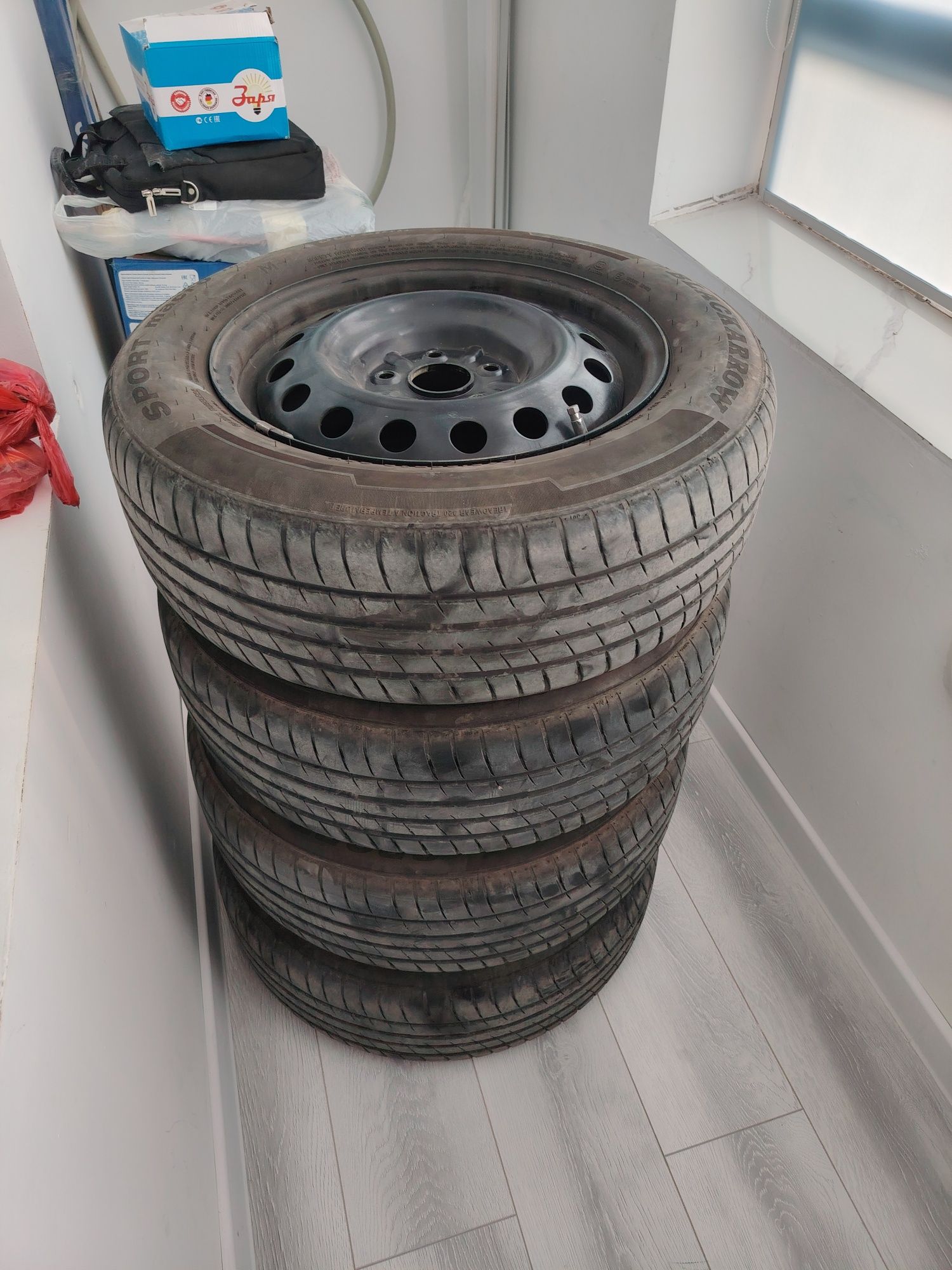 Шины с диской 215/60/r16