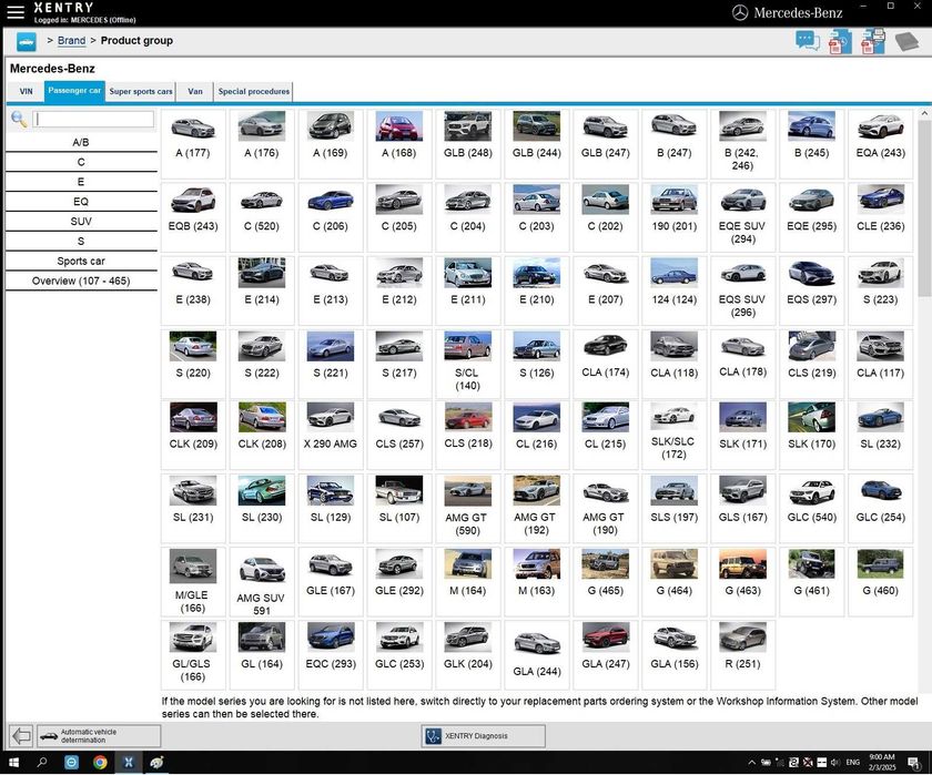 SSD 256Gb Passthru J2534 Xentry 06.2024 DTS Monaco Vediamo J2534